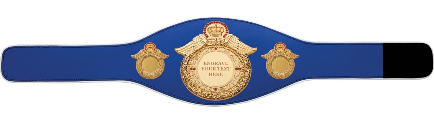 CHAMPIONSHIP BELT PROWING/G/ENGRAVE - AVAILABLE IN 6+ COLOURS